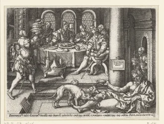 Lazarus Begging at the Rich Man