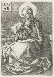 Madonna with Child at the Breast