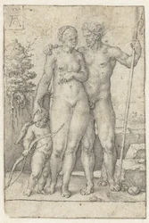 Paris, Oenone, and Cupid