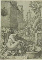 Susanna Surprised by the Elders, from The Story of Susanna