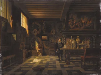 Interior of a 17th-century palace