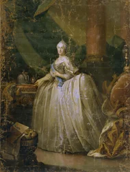 Portrait of Empress Catherine II 1729-1796, 1765