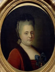 Portrait of the Lady-in-waiting Princess Daria Alexeyevna Golitsyna