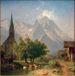 The Old Parish Church in Garmisch