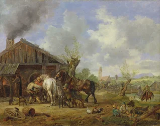 The Village Blacksmith