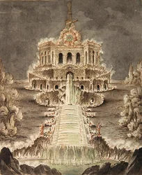 Sketch of the Octagon Illuminated