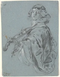 Young violinist