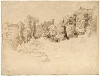 Rock Formations near Olevano