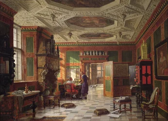 Interior of the Rosenburg Palace, Copenhagen