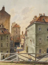 The Neutor with the Stockhaus in Vienna