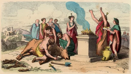 Ancient Greece: Ritual Bull Sacrifice - Greece at the Time of the Kings