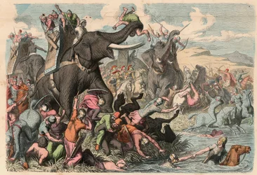 Ancient Greece: Warfare Campaign of Alexander the Great in the Balkans 335 BC