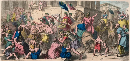 Ancient Rome: Procession (Pompa) to the Games in the Circus - Competitors Procession Towards the Arena