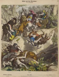 Carthaginian lion hunt