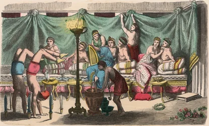 Greece at the Time of the Republics: Banquet and Gymnastic