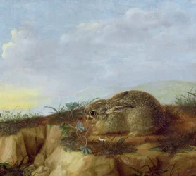 A Hare in a Landscape
