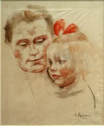 Mother with Child (Anna and Käte Werner)