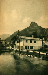 The Millstream at Oberammergau, Bavaria, Germany