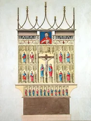 High-Altar of the Former Cathedral in Hamburg, 1805