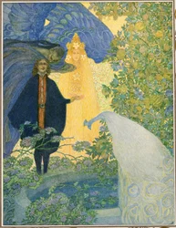 The Garden of Paradise from Tales by Hans Christian Andersen, pub. 1911