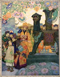 The Nightingale from Tales by Hans Christian Andersen, pub. 1911
