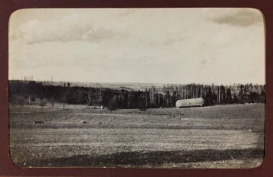 First World War: Ukraine in the years 1914-1916 during the invasion of the German army. Military structure in the countryside