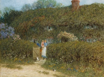 A Cottage at Freshwater, Isle of Wight
