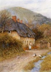 At Symondsbury near Bridport, Dorset