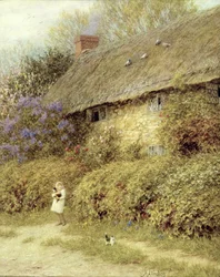 Old Cottage at Freshwater, Isle of Wight
