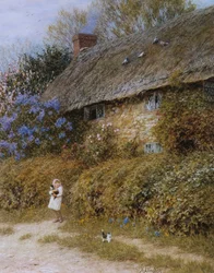 Old Cottage at Freshwater, Isle of Wight