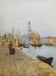 San Giorgio Maggiore from the Zattere, Venice