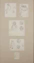 Sketches of Henry Allingham, c.1884