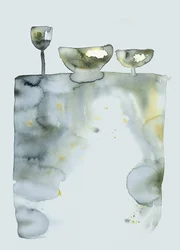 Abstract Still Life Bowls