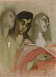 Angel Fragment, after El Greco