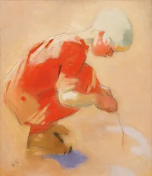 Girl on the Sand, 1912