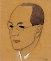 Portrait of Jalo Sihtola, sketch