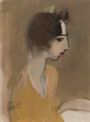 Profile of a Woman (from memory)