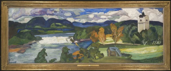 View of Ragunda, Jämtland