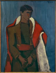 Standing Spahi with Crossed Arms