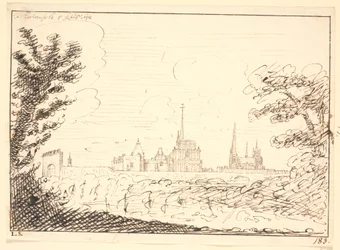 View of Notre-Dame-de-la-Miséricorde, Bordeaux