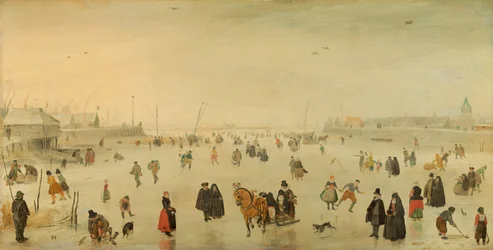A Scene on the Ice