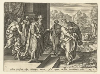 Elijah Speaks a Second Time with King Ahab History of Elijah (series title)