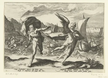Cornix Transformed into a Crow