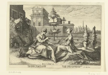 Juno Approaches Semele in the Form of Beroe