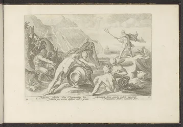 Neptune and the River Gods Causing a Flood