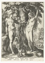 Adam and Eve and the Serpent