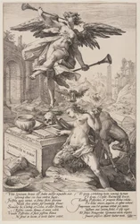 Allegory of Fame and History, from The Roman Heroes