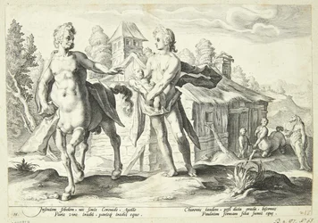 Apollo Entrusting Chiron with the Education of Asclepius