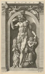 Bacchus, Plate 7 from the Series "Eight Ancient Deities"