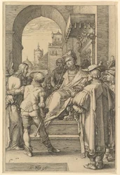 Christ Before Pilate, from "The Passion of Christ"